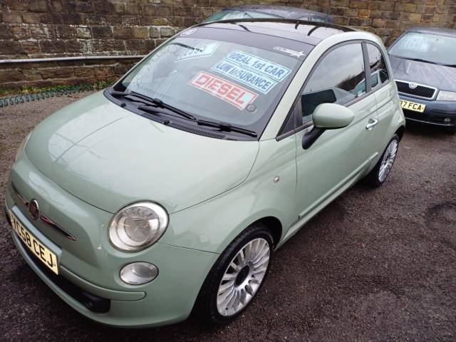Fiat 500 1.3 Multijet Sport 3dr Hatchback Diesel Green