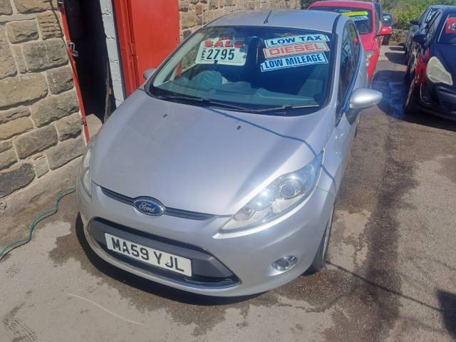 Ford Fiesta 1.4 TDCi Zetec 5dr Hatchback Diesel Silver
