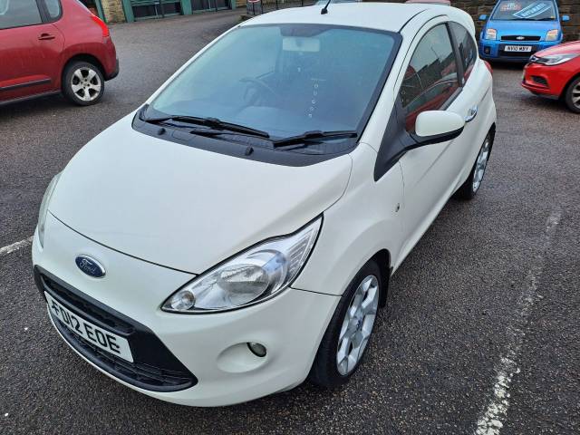 Ford Ka 1.2 Metal 3dr [Start Stop] Hatchback Petrol White