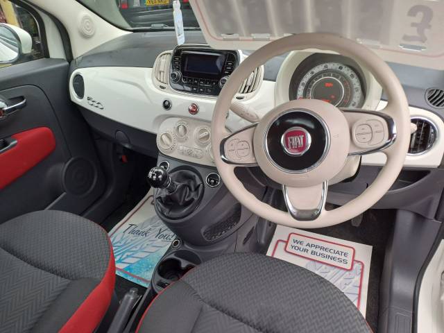 2016 Fiat 500 1.2 Pop 3dr