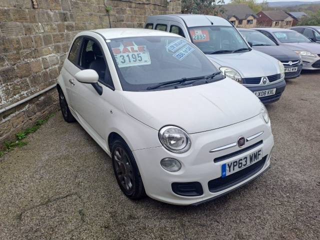 Fiat 500 1.2 S 3dr Hatchback Petrol White