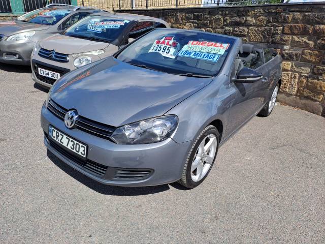 Volkswagen Golf 1.6 TDI BlueMotion Tech SE 2dr Convertible Diesel Grey