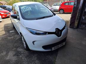 RENAULT ZOE at Premier Cars Barnsley Barnsley